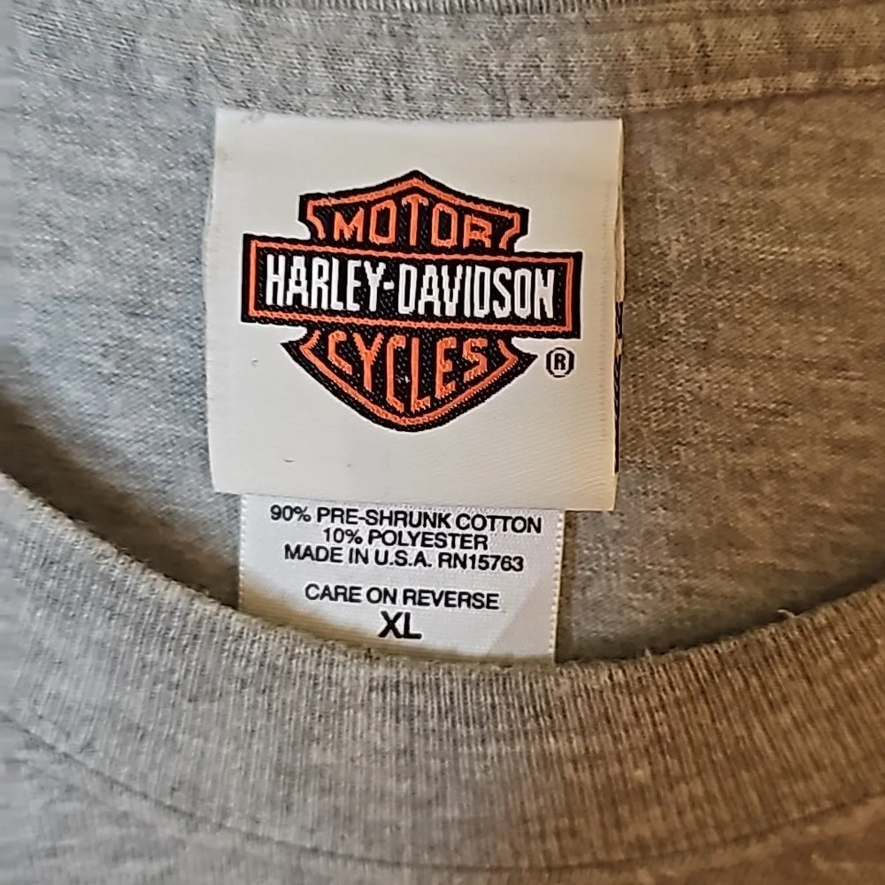 Like New Harley T shirt XL - Picture 2 of 3